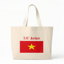 Little Asian Tote Bag by FlagTshirts Little Asian Tote Bag