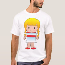 Little Austrian Girl t-shirts