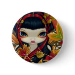 "Little Autumn Leaves" Button