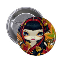 "Little Autumn Leaves" Button