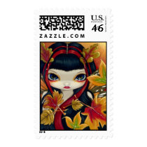 "Little Autumn Leaves" Stamp