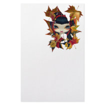 "Little Autumn Leaves" Stationery