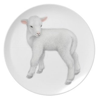 Little Baby Lamb Plate