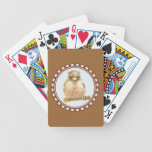 Little Baby Robin playing cards