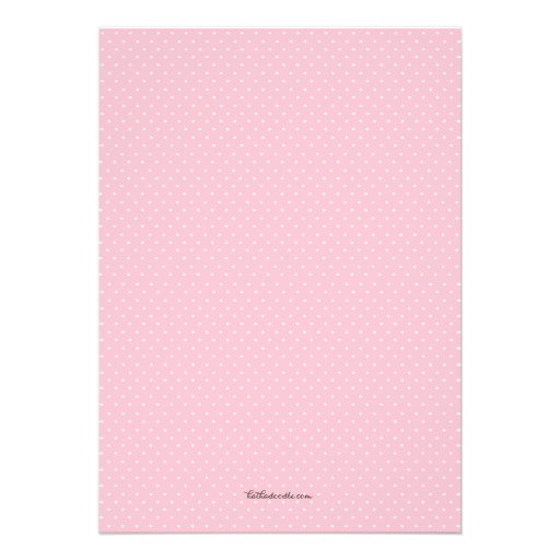 Little Baby Sprinkle Confetti Shower Invitation
