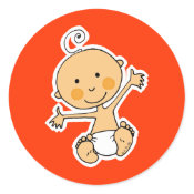 Little baby sticker