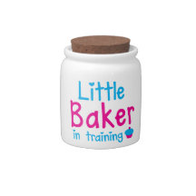 Little BAKER in training Candy Dishes