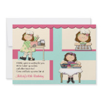 Little Bakers Invitation