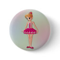 Petite ballerine badges publicitaires