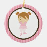 Little Ballerina Christmas Tree Ornaments