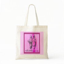 Little Ballerina Tote bags by orglioness Little Ballerina Tote bags