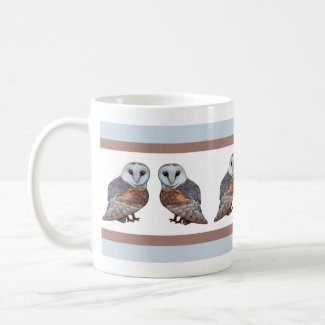 Little Barn Owls mug