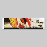 Little Bear Indian bumper stickers