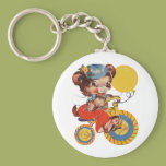 Little Bear on Trike Keychains