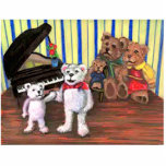 Little Bears First Piano Lesson Sculpture photo sculptures
