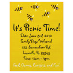 Little Bees Picnic Flyer