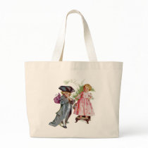 Little Benjamin Franklin Canvas Bags