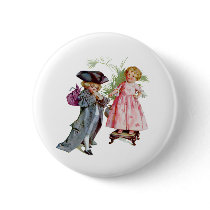 Little Benjamin Franklin Pinback Button