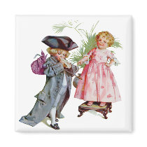 Little Benjamin Franklin Fridge Magnet