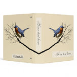Little Bird Blue, 1.5 inch binder