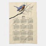 Little Bird Blue, 2012 calendar kitchen towel kitchen towels