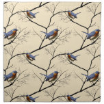 Little Bird Blue, patterned napkin napkins