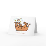 Little Bird Late Birthday Card