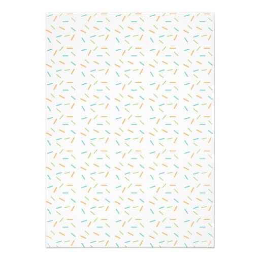 Little Bird Sprinkle Baby Shower Invite Neutral