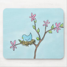 Little birdie mousepad