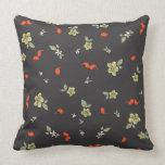 Little Birds on Grey and Red pillows