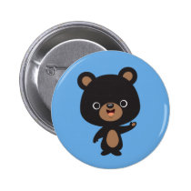 Little Black Bear buttons