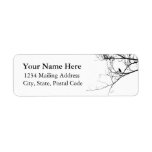 Little Black Bird Address Label labels