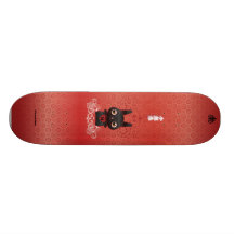 little black bunny is a bit bummed out skateboards