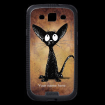 Little Black Cat Galaxy SIII Cases