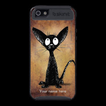 Little Black Cat iPhone 5 Covers