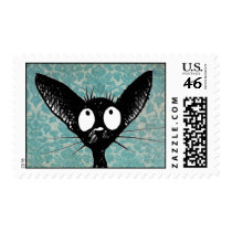 Little Black Cat stamps
