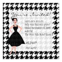 little black dress announcement