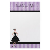 Little Black Dress stationery