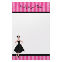 Little Black Dress stationery by trennea Little Black Dress stationery