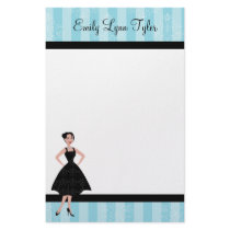 Little Black Dress stationery by trennea Little Black Dress stationery