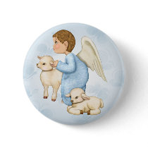 Little Blessings Angel Boy buttons