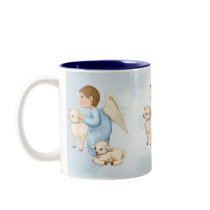 Little Blessings Angel Boy mugs