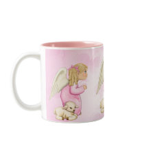 Little Blessings Angel Girl mugs
