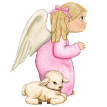 Little Blessings Angel Girl t-shirts