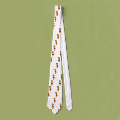 Little Blond With Feathers Tie Zazzle_tie Little Blond With Feathers Tie Zazzle_tie