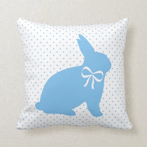 blue bunny pillow pet