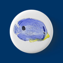 Little Blue Fish Button buttons