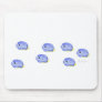 Little Blue Fish Mousepad