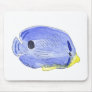 Little Blue Fish Mousepad