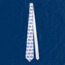 Little Blue Fish Tie ties